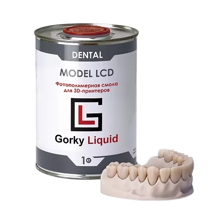   GORKY LIQUID  Dental Model LCD/DLP Peach 1  