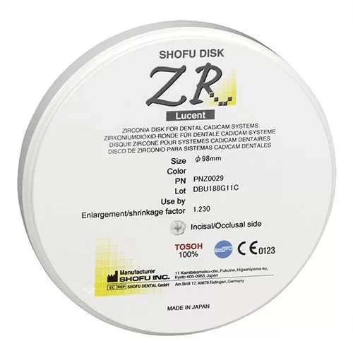   SHOFU Disk ZR Lucent A2 (Multilayer) /     2 () 